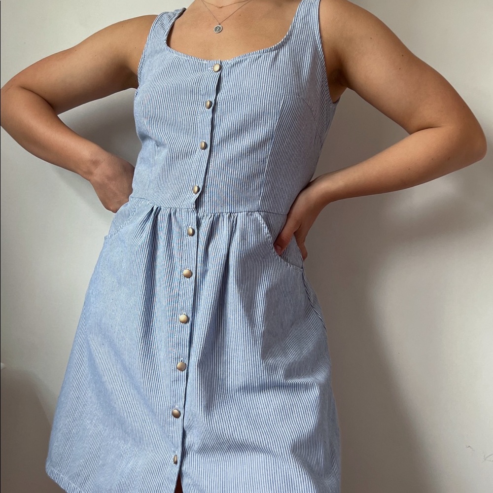 Seersucker dress